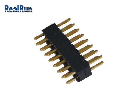 Çift Sıralı PA6T 3.0A DIP Pin Başlık Konektörü 2.54mm Pitch