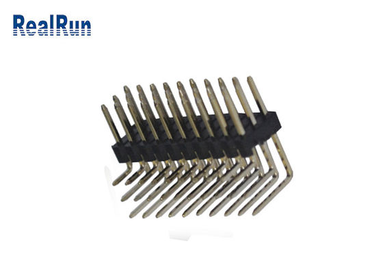 PBT 2.54mm Yüzey Montajlı Erkek Konnektör Üç Sıralı Pin Başlığı