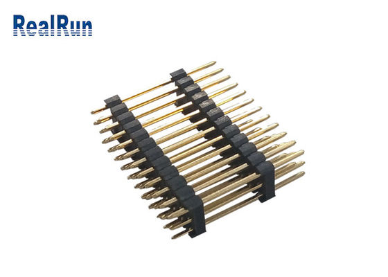 3.0Amp PBT DIP Altın Kaplama Konnektör H2.5mm Üç Sıralı 36 Pin