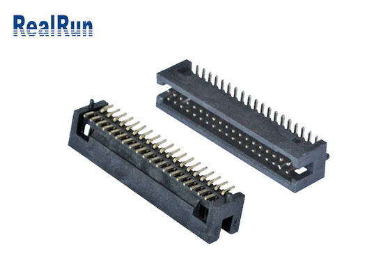 PA6T 1.27mm Pitch SMT Kutu Başlığı Çift Sıra Dik Açı 2*19 Pin UL94V-0