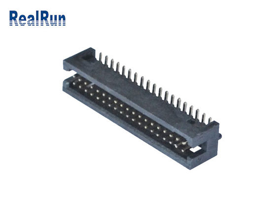 PA6T 1.27mm Pitch SMT Kutu Başlığı Çift Sıra Dik Açı 2*19 Pin UL94V-0