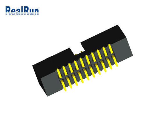 SGS LCP PA6T PBT SMT Kutu Başlığı 1.27mm Kablodan Kart Konektörüne