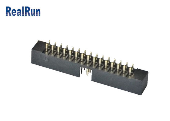 30P IDC 2.0mm Düz DIP Kutu Başlığı Çift Sıralı PA6T