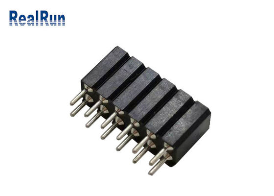 SGS 30P Yuvarlak Pin Dişi Başlık 2.54mm Pitch Dip Kalay Kaplama
