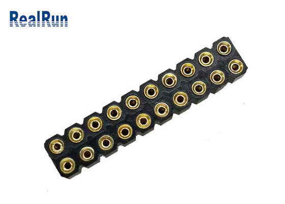 PBT 2.54mm DIP Pin Dişi Başlık 20 Pin Çift Sıra Soket Konnektör