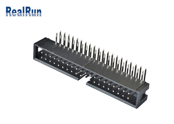 Dikey PCB 2.54mm SMT Kutu Başlığı 2*4 8 Pin İşlenmiş Lehim PA6T