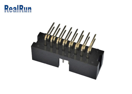 2.54mm IDC PCB Erkek Fiş Konnektör 9.0mm Yükseklik Erkek Kutu Başlığı
