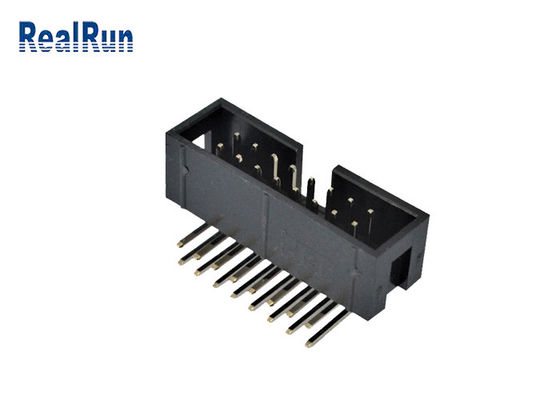 2.54mm IDC PCB Erkek Fiş Konnektör 9.0mm Yükseklik Erkek Kutu Başlığı
