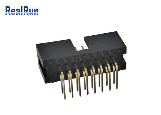 2.54mm IDC PCB Erkek Fiş Konnektör 9.0mm Yükseklik Erkek Kutu Başlığı