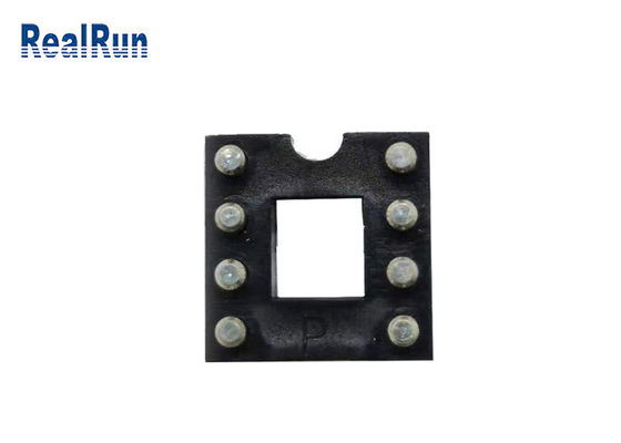 Pitch 2.54mm IC Soket Dişi Başlık Konnektörü UL94V-0 Düz 8P