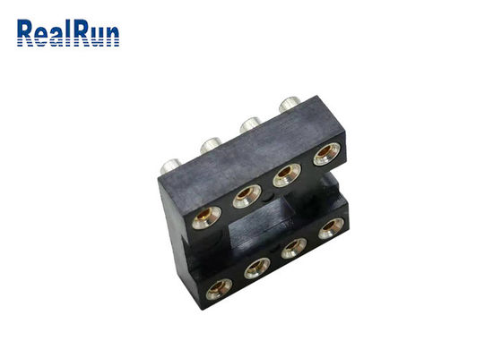 Pitch 2.54mm IC Soket Dişi Başlık Konnektörü UL94V-0 Düz 8P