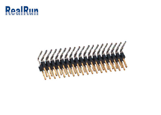 2*18P PBT SGS Pin Başlığı Konnektörü UL94V-0 DC500V Çift Sıra Pin Başlığı