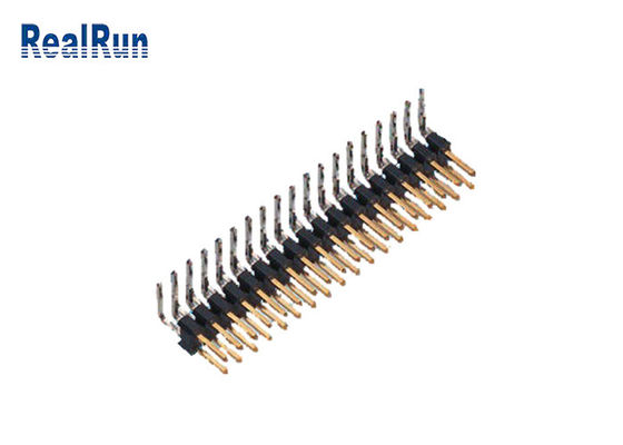 2*18P PBT SGS Pin Başlığı Konnektörü UL94V-0 DC500V Çift Sıra Pin Başlığı
