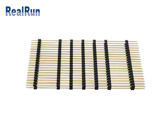 LCP Düz PA6T PBT Pin Başlık Konektörü Termoplastik UL94V-0
