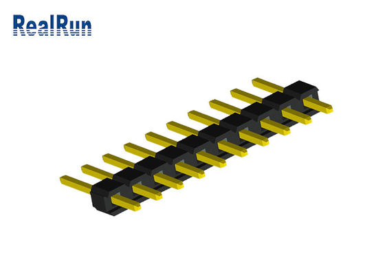 1x10P UL94V-0 Tek Sıra Pin Başlığı PA6T PBT PCB Kartı Konnektörü
