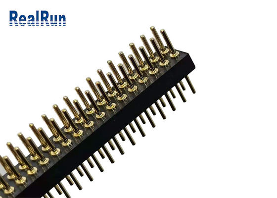 PA6T PPS 1.9mm Yükseklik Yuvarlak Pin Başlık Düz 70P LCP UL94V-0