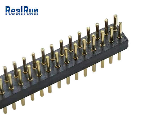 PA6T PPS 1.9mm Yükseklik Yuvarlak Pin Başlık Düz 70P LCP UL94V-0