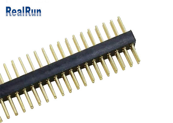 PA6T PPS 1.9mm Yükseklik Yuvarlak Pin Başlık Düz 70P LCP UL94V-0