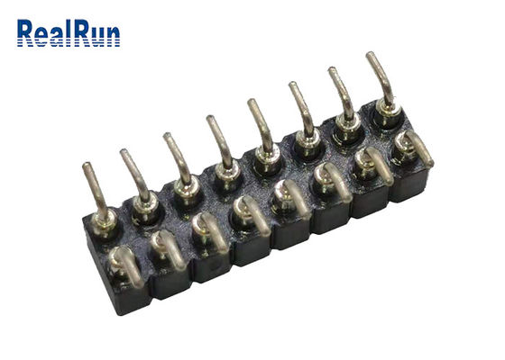 PBT PA6T PPS L7.40 Dişi Başlık Konektörü 2.54mm Pitch SMT SMD ISO9001