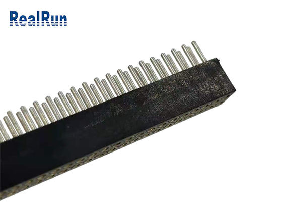 PPS LCP Yuvarlak Dişi Pim Başlığı UL94V-0 Polyester Pirinç H59-3 PA6T