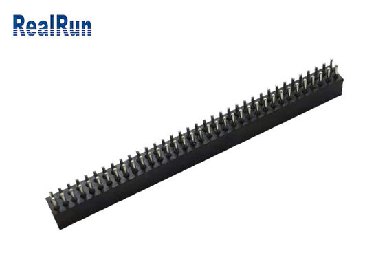 PPS LCP Yuvarlak Dişi Pim Başlığı UL94V-0 Polyester Pirinç H59-3 PA6T