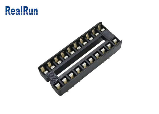 7.62mm Sıra Aralığı Kart Konektörü 1000VAC 14 Pinli Başlık Konektörü 2.54mm IC