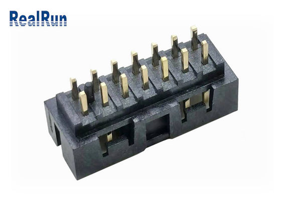 PBT H6.4 %30 GF Çift Sıralı Kutu Başlığı UL94V-0 14P IDC Soket Pirinç