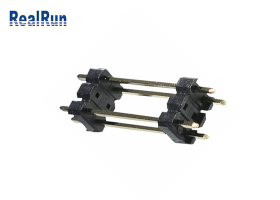PA6T PBT LCP Fiber Pin Başlık Konektörü 2.54mm Delikten Dip 0.75A
