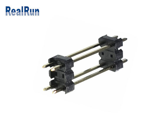 PA6T PBT LCP Fiber Pin Başlık Konektörü 2.54mm Delikten Dip 0.75A