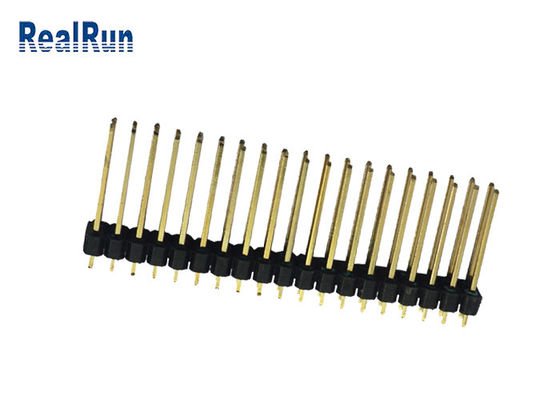 UL94V-0 PA6T İzolatör Pcb Pin Konnektör 2.54mm 2*19P Dip 500VAC/ Min
