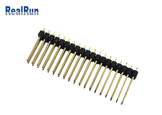 UL94V-0 PA6T İzolatör Pcb Pin Konnektör 2.54mm 2*19P Dip 500VAC/ Min