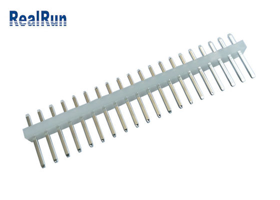 Pirinç UL94V-0 LCP Düz Pin Başlığı 3.96mm Pitch 7A Kalaylı Tek Sıra Konnektör