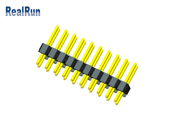 PBT PA6T 20P Çift Sıralı Dip Pin Başlığı Erkek Pirinç Pcb 3.0A Pirinç
