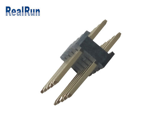 %30 GF PH2.54 Çift Sıra Başlık Konektörü PA6T 2*5P Pin Başlığı PBT LCP