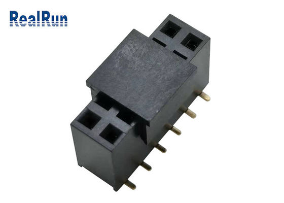 LCP CAP PA6T SMD Pin Başlık Konektörü DC500V Fosfor Bronz Altın Kaplama