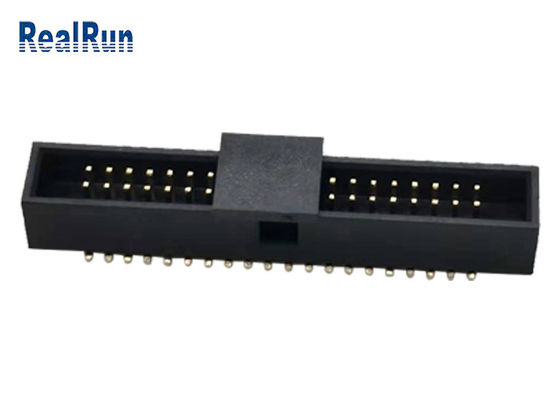 LCP Pirinç PA6T Başlık Idc Konnektör Erkek 40 Pinli SMD Pin Kutusu DC2A Kapaklı