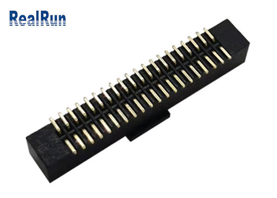 LCP Pirinç PA6T Başlık Idc Konnektör Erkek 40 Pinli SMD Pin Kutusu DC2A Kapaklı