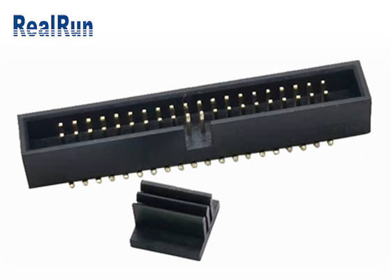 LCP Pirinç PA6T Başlık Idc Konnektör Erkek 40 Pinli SMD Pin Kutusu DC2A Kapaklı