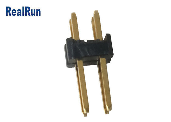 LCM Pirinç PBT LCP Erkek Başlık Konektörü Çift Sıralı UL94V-0 Altın Flaş