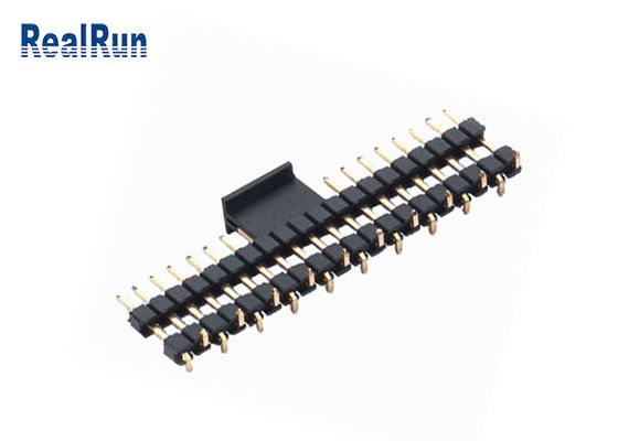 Tek Sıralı Çift Plastik SMD Erkek Konnektör LCP Fiber Pcb Başlık Konektörü