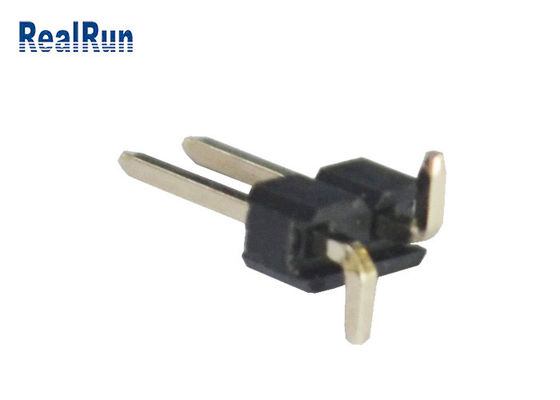 Au Over Ni SMT Pin Başlığı Oksidasyon Direnci 2 Pin Tek Sıra PA6T