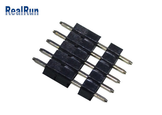 5P Pirinç Plastik THT Pcb Lehim Konnektörü Düz Dip Pin Başlığı PBT LCP