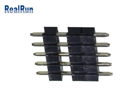 5P Pirinç Plastik THT Pcb Lehim Konnektörü Düz Dip Pin Başlığı PBT LCP