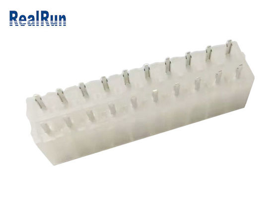 PCB Header Gofret Konnektörü 7A DIP Telden Panoya Düz 2*10 Pin Naylon 66