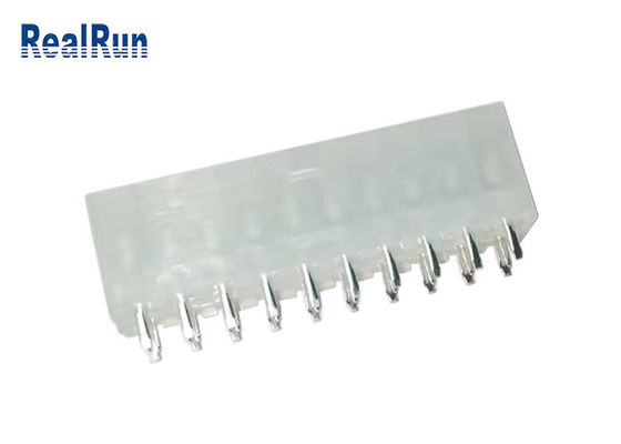 PCB Header Gofret Konnektörü 7A DIP Telden Panoya Düz 2*10 Pin Naylon 66