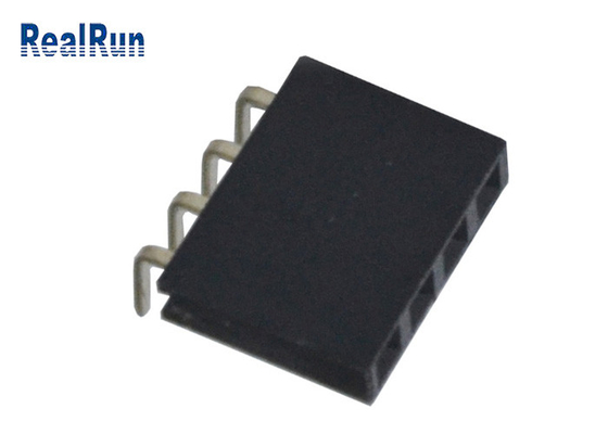 VCD PBT PA6T PCB Dişi Soket Konnektör 8.5mm Yükseklik UL94V-0