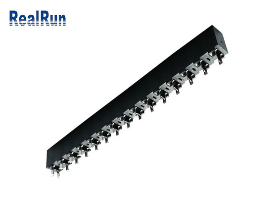 LCP Smt Başlık Konektörü DC500V Dip Kaynak 1*15P Kalay Kaplama PBT PA6T