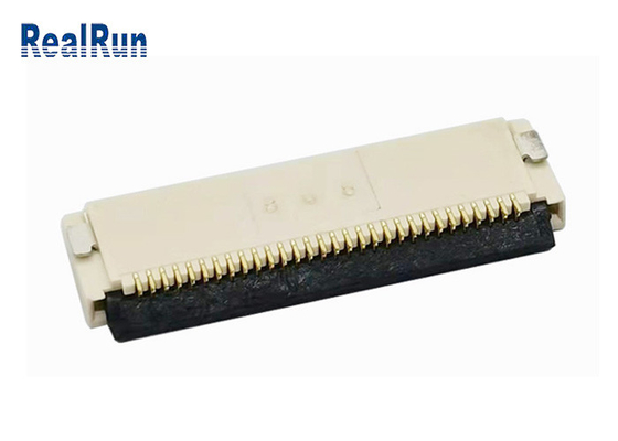 Yatay SMT FFC FPC Konektörü LCP İzolatör Pcb Kartı 50VAC RMS