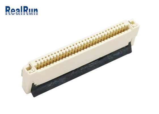 Yatay SMT FFC FPC Konektörü LCP İzolatör Pcb Kartı 50VAC RMS