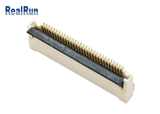 Yatay SMT FFC FPC Konektörü LCP İzolatör Pcb Kartı 50VAC RMS
